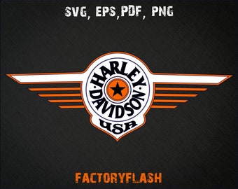 Harley davidson brand svg Etsy photo regarding Printable Harley Davidson Logo identified as Harley davidson emblem svg Etsy